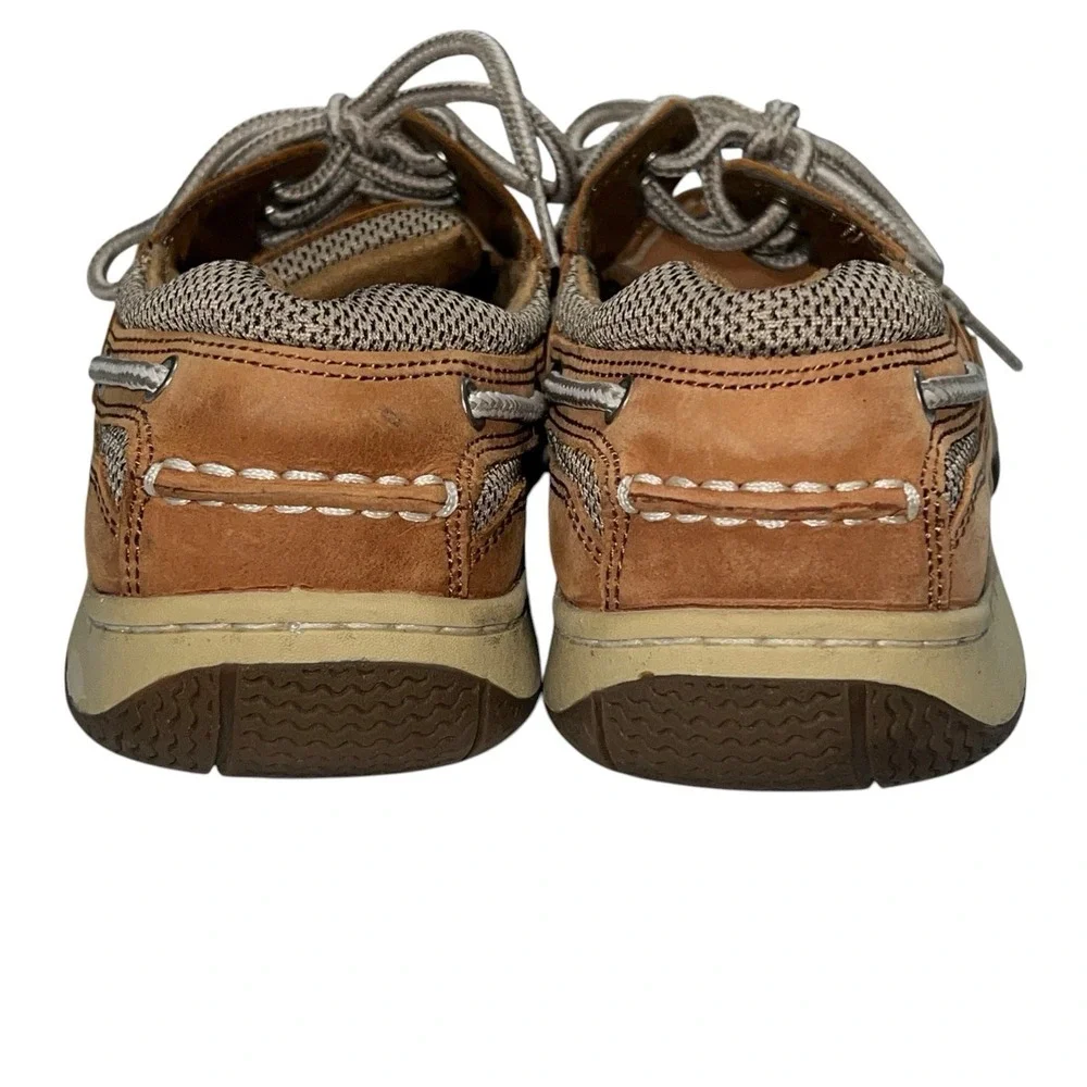 Magellan Outdoors Laguna Madre Leather Boat Shoe Style Shoes Men's Size 9D Tan
